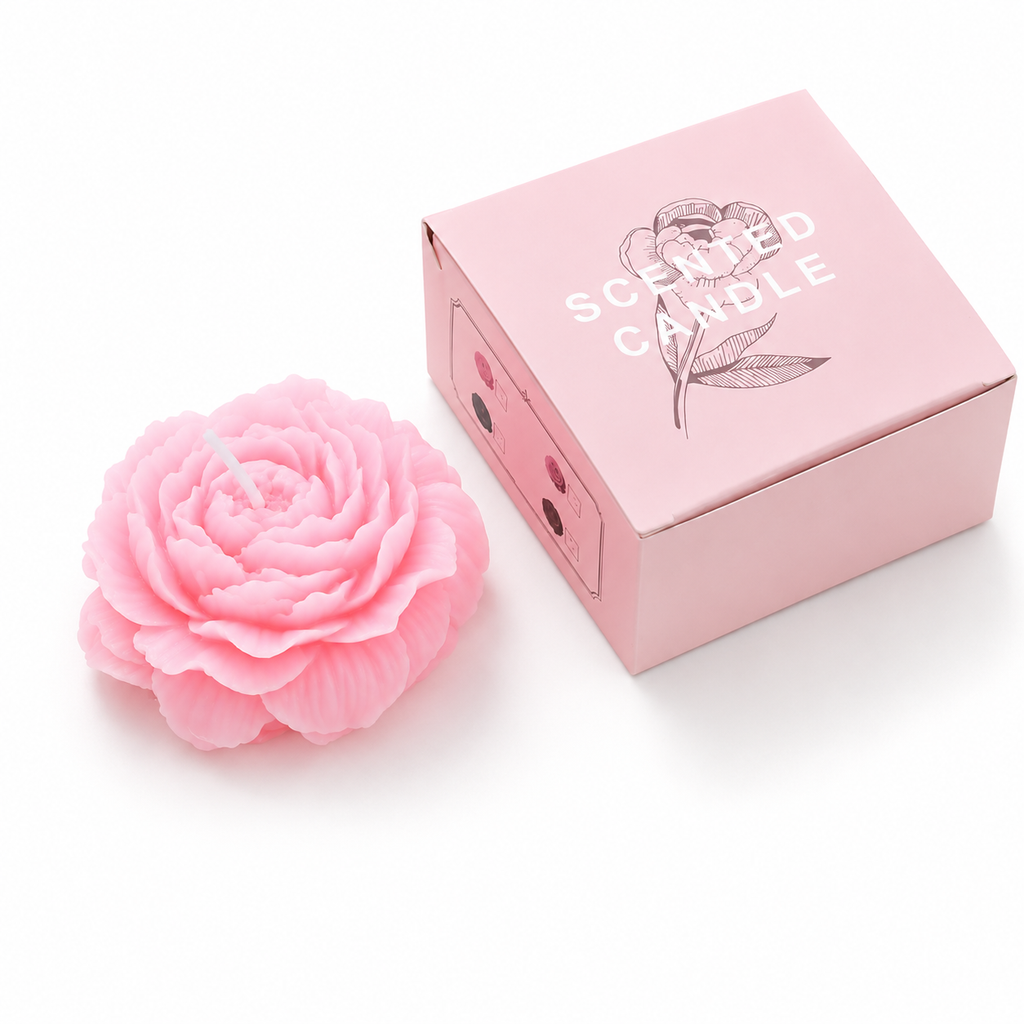 Blooming Peony Candle