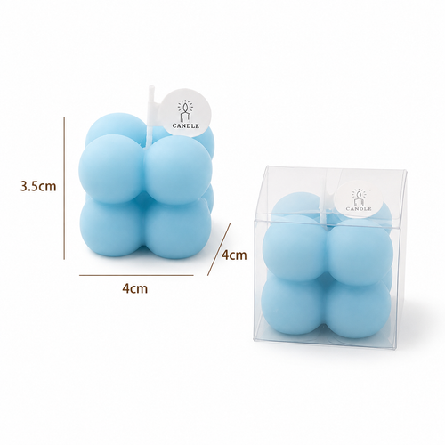 Bubble Cube Candle