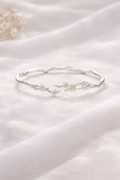 Cherry Bloom Silver Bracelet